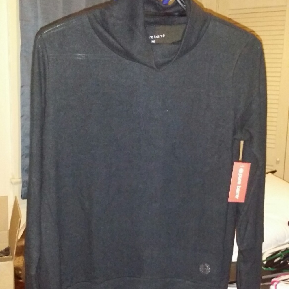 Pure Barre Funnel Neck Sweatshirt